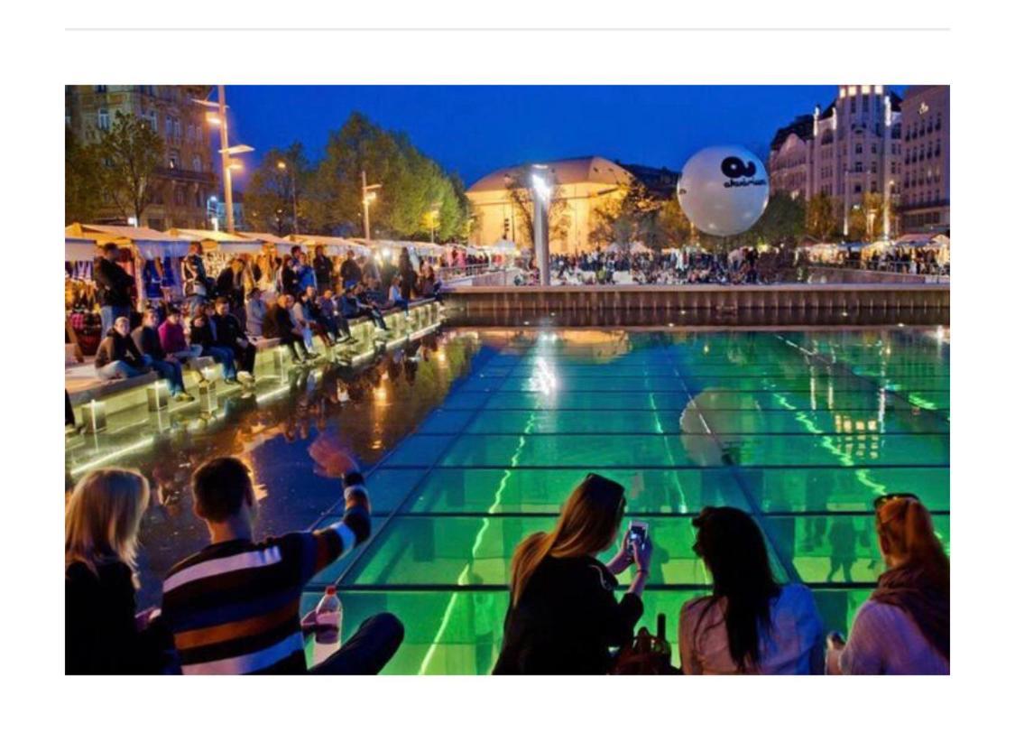 City Center-Deàk tèr Budapeste Exterior foto